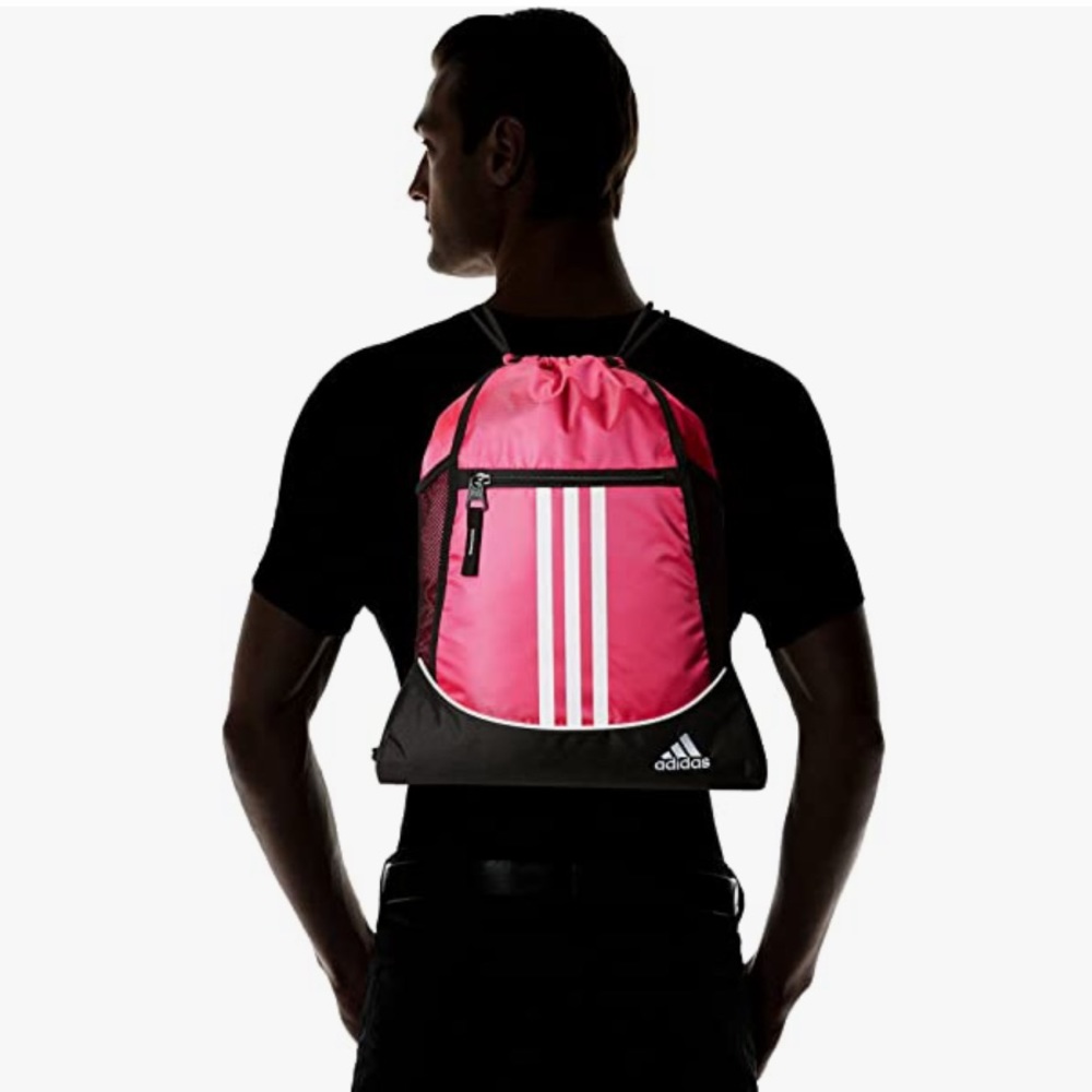 Adidas ALLIANCE II Sackpack | Shock Pink - Picture 2 of 7
